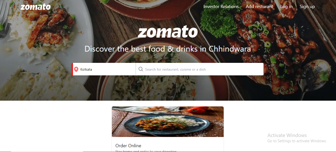Zomato Clone Fullstack